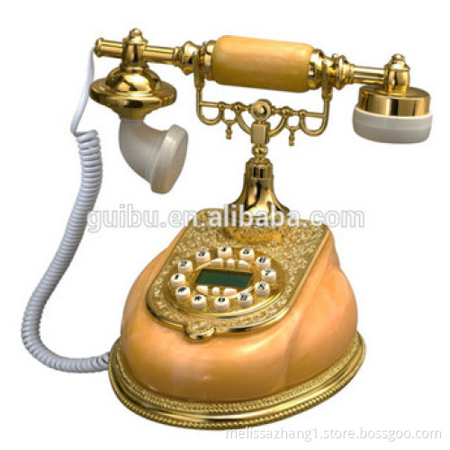Art Jade Antique desk Telephone for Interior factory